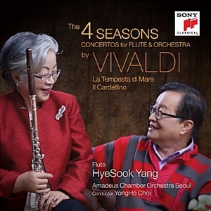 [중고] 양혜숙 / Vivaldi: The Four Seasons Concertos For Flute &amp; Orchestra (s80323c)