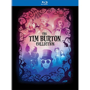 [중고] [Blu-Ray] The Tim Burton Collection &amp; Hardcover Book - 팀 버튼 컬렉션 (수입/7Blu-Ray/하드북/한글자막없음)