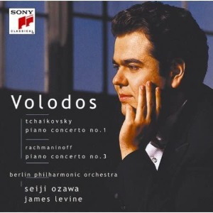 [중고] Arcadi Volodos, Seiji Ozawa / Tchaikovsky: Piano Concerto No.1, Rachmaninoff: Piano Concerto No. 3 (일본수입/sicc1033)