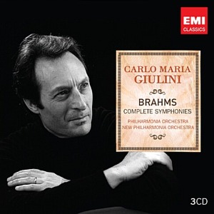 [중고] Carlo maria Giulini / Brahms: Complete Symphonies (3CD/ekc3d1033)