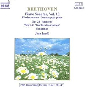 [중고] Jeno Jando / Beethoven: Piano Sonatas Vol.10 (수입/8550255)