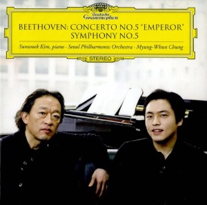 [중고] 정명훈 / Beethoven: Concerto No. 5 Emperor &amp; Symphony No. 5 (수입/4810312)