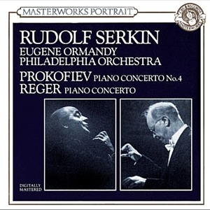 [중고] Eugene Ormandy / Prokofiev &amp; Reger: Piano Concerto No.4 &amp; Piano Concerto (s70787c)