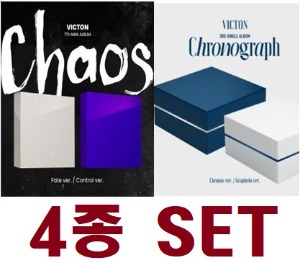 빅톤 (Victon) / 싱글 3집 Chronograph + 미니 7집 Chaos (4종세트/미개봉)