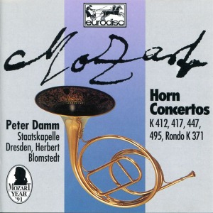 [중고] Herbert Blomstedt / Mozart: Horn Concertos (수입/vd69254)