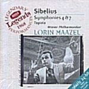 [중고] Lorin Maazel / Sibelius: Symphonies No.4 &amp; 7 (수입/2894669952)