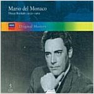 [중고] Mario Del Monaco / Original Masters: Decca Recitals 1952-1969 (수입/5CD/4757269)