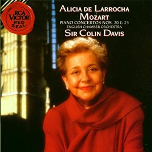 [중고] Alicia De Larrocha, Colin Davis / Mozart: Piano Concertos 20 &amp; 25 (bmgcd9f37)