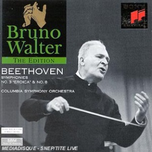 [중고] Bruno Walter / Beethoven: Symphonies Nos. 3 &amp; 8 Pastorale (수입/smk64461)