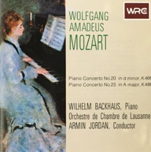 [중고] Wilhelm Backhaus, Armin Jordan / Mozart: Piano Concerto No,20 &amp; 23 (일본수입/wrc007)