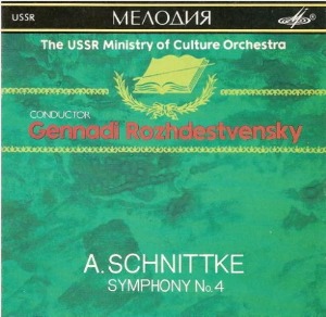[중고]  Gennadi Rozhdestvensky / Alfred Schnittke: Symphony No. 4 (수입/sucd1000065)