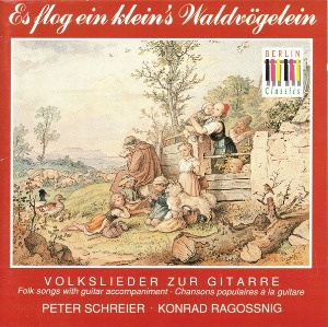 [중고] Peter Schreier, Konrad Ragossnig / Es Flog Ein Klein&#039;s Waldvögelein (수입/0110019)