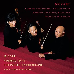 [중고] Midori, Nobuko Imai, Christoph Eschenbach / Mozart: Sinfonia concertante in E-Flat Major, K. 364 &amp; Concerto for Violin &amp; Piano in D Major, K. Anh. 56 (일본수입/sicc1041)