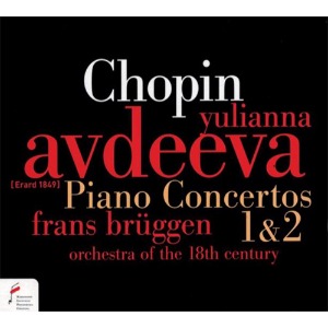 [중고] Yulianna Avdeeva /  Chopin. Piano Concertos 1&amp;2 (수입/digipack/NIFCCD029)