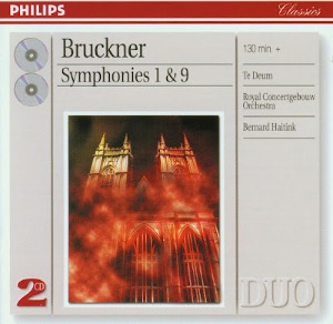 [중고] Bernard Haitink / Anton Bruckner: Symphonies Nos. 1 &amp; 9 (2CD/수입/4738862)