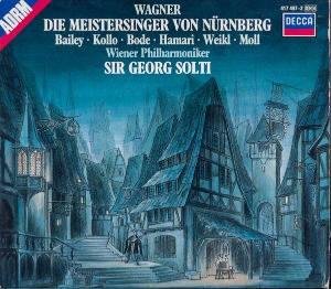 [중고] Sir Georg Solti / Wagner: Die Meistersinger Von Nürnberg (4CD/수입/4174972)