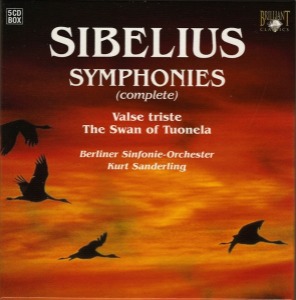 [중고] Kurt Sanderling / Jean Sibelius: Symphonies Complete (5CD Box Set/수입/6899)