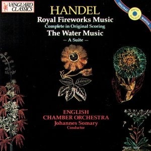 [중고] Johannes Somary / Handel: Water Music (oovc5010)