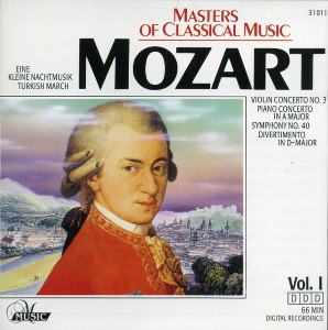 [중고] Mozart / Masters Of Classical Music, Vol.1 (수입/ 31011)