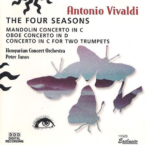 [중고] Antonio Vivaldi / The Four Seasons / Hungarian Concert Orchestra, Peter Janos (수입11525)