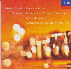 [중고] Ernest Rombout / Mozart, Haydn, Hummel: Oboe Concertos (수입/4406052)