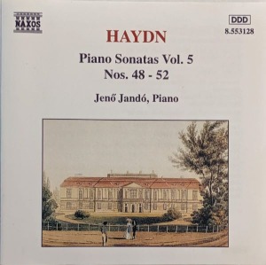 [중고] Jeno Jando / Haydn : Piano Sonatas Vol.5, Nos.48-52 (수입/8553128)