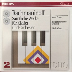 [중고] Edo de Waart, Rafael Orozco / Rachmaninoff : Complete Works For Piano And Orchestra (2CD/수입/4385892)