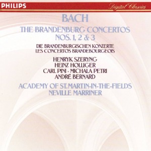 [중고] Neville Marriner / Bach : Brandenburg Concertos No1, 2, 3 (수입/4000762)