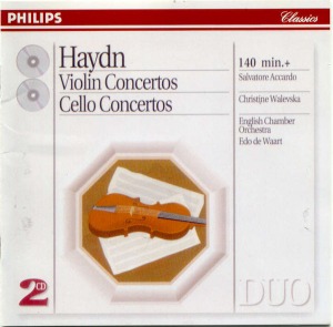[중고] Edo De Waart / Violin &amp; Cello Concertos (2CD/홍보용/dp2748)