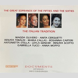 [중고]  The Great Sopranos of the 50s &amp; 60s / The Italian Tradition (2CD/수입/Lv95758)