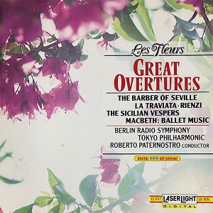 [중고] Bellin Verdi Rossini / les fleurs Great Overtures (CD/수입15637)