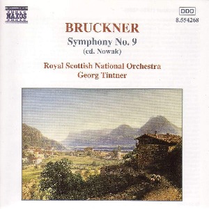 [중고] Georg Tintner / Bruckner : Symphony No.9 (수입/8554268)