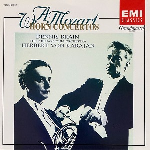 [중고] Dennis Brain, Herbert Von Karajan / Mozart : Horn Concertos (일본수입/toce3042)