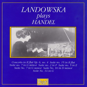 [중고] Landowska / Landowska Plays Handel (수입/gemmcd9490)