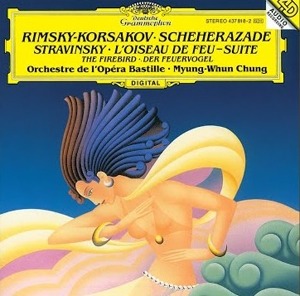 [중고] 정명훈 / Rimsky-Korsakov : Scheherazade, Stravinsky : The Firebird Suite (dg1550)