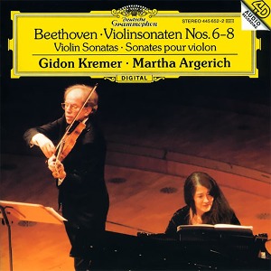 [중고] Gidon Kremer, Martha Argerich / Beethoven : Violinsonaten Nos.6-8 (dg3121)