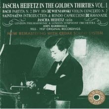 [중고] Jascha Heifetz / Jascha Heifetz In The Golden Thirties Vol.1 (수입/ab78511)