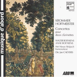 [중고] Jan Caeyers / Krommer &amp; Hoffmeister: Concertos for two clarinets (수입/hma1901433)