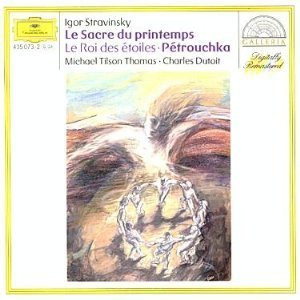 Charles Dutoit, Michael Tilson Thomas / Stravinsky: Rite of Spring, Le Roi des &amp;eacute;toiles, P&amp;eacute;trouchka (수입/미개봉/4350732)