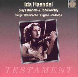 [중고] Ida Haendel / Brahms : Violin Concerto Op.77, Tchaikovsky : Violin Concerto Op.35 (수입/sbt1038)