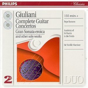 Neville Marriner, Pepe Romero / Giuliani : Complete Guitar Concertos, Gran Sonata Eroica (미개봉/2CD/dp4712)