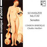 [중고] Charles Medlam, London Baroque / Muffat, Schmelzer: Sonatas (수입/hma1901220)