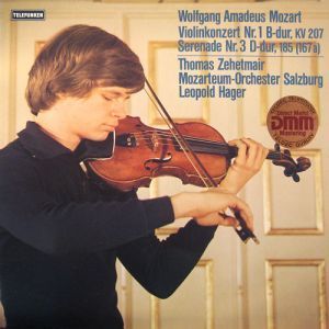 [중고] [LP] Thomas Zehetmair / Mozart : Violin Concerto No.1, Serenade No.3 (수입/642537)