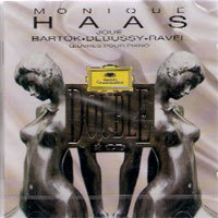 [중고] Monique Haas / Bartok, Debussy, Ravel (2CD/dg2931)