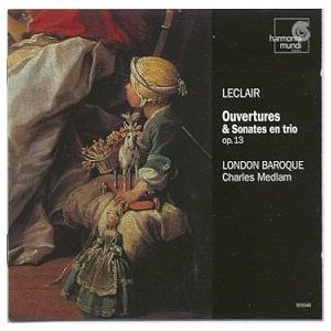 [중고] Charles Medlam / Jean-Marie Leclair: Overtures &amp; Trio Sonatas, Op. 13 - London Baroque (수입/hmc901646)