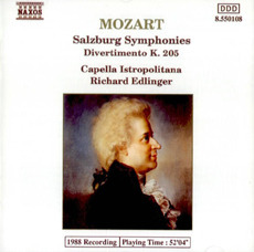 [중고] Richard Edlinger / Mozart : Divertimento (수입/8550108)