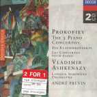 Andre Previn, Vladimir Ashkenazy / Prokofiev : Piano Concertos 1-5 (수입/미개봉/2CD/4525882)