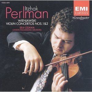 [중고] Itzhak Perlman / Wieniawski : Violin Concertos Nos.1 &amp; 2 (일본수입/toce3216)