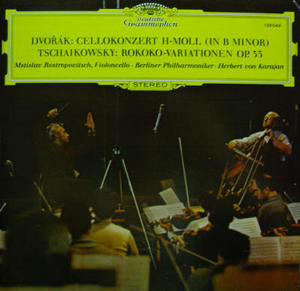 [중고] [LP] Mstislaw Rostropovitsch, Herbert von Karajan / Dvorak, Tschaikowsky: Cello Concerto (selrg764)