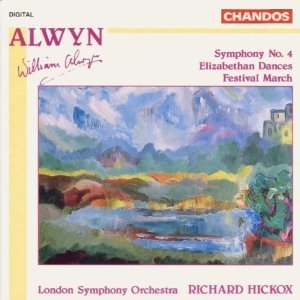 Richard Hickox / William Alwyn: Symphony No. 4, Elizabethan Dances, Festival March (수입/미개봉/chan8902)